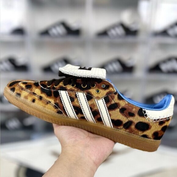 Adidas Wales Bonner Samba Pony Leopard Print - Picture 10 of 10